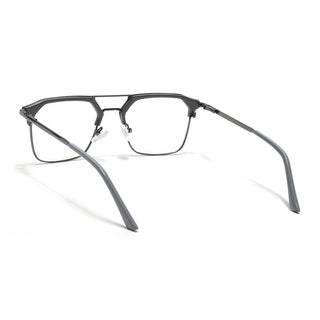 Eyejack Turbo Grey & Black Wayfarer Eyeglasses for Men & Women