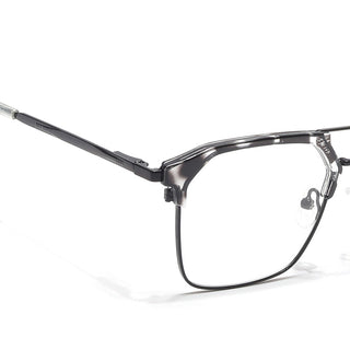 Eyejack Turbo Black & White Wayfarer Eyeglasses for Men & Women