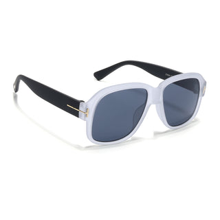 Eyejack Grey Wayfarer Sunglasses for Men & Women (21034CL1061)