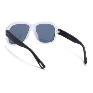 Eyejack Grey Wayfarer Sunglasses for Men & Women (21034CL1061)