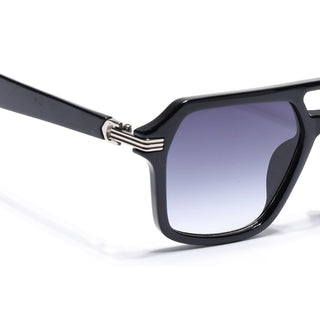 Eyejack Shine Black Wayfarer Sunglasses for Men & Women (2259CL2146)