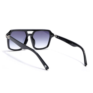 Eyejack Shine Black Wayfarer Sunglasses for Men & Women (2259CL2146)