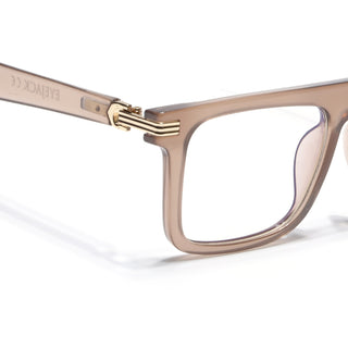 Eyejack Matt Brown Wayfarer Eyeglasses for Men & Women (2261FCL2158-C3)