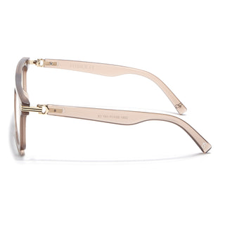 Eyejack Matt Brown Wayfarer Eyeglasses for Men & Women (2261FCL2158-C3)