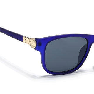 Eyejack Blue Wayfarer Sunglasses for Men & Women (2313CL1036)