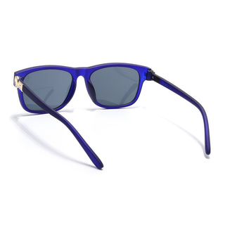 Eyejack Blue Wayfarer Sunglasses for Men & Women (2313CL1036)