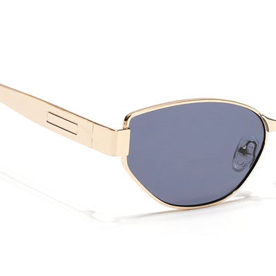DIVA - Golden Cateye Sunglasses for Women (2319CL2175)