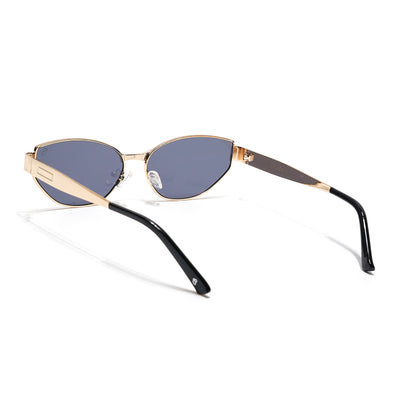 DIVA - Golden Cateye Sunglasses for Women (2319CL2175)