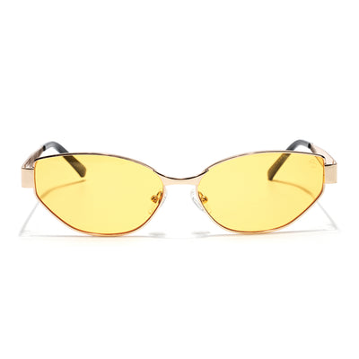 DIVA - Golden Cateye Sunglasses for Women (2319CL2176)