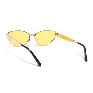 DIVA - Golden Cateye Sunglasses for Women (2319CL2176)