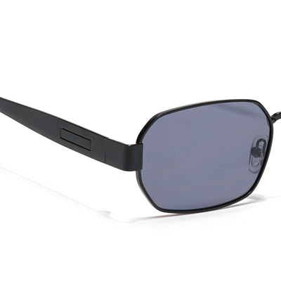 Alpha - Black Rectangle Sunglasses (2320CL2177)