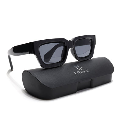 FUNK - Black Rectangle Sunglasses (2387CL966)