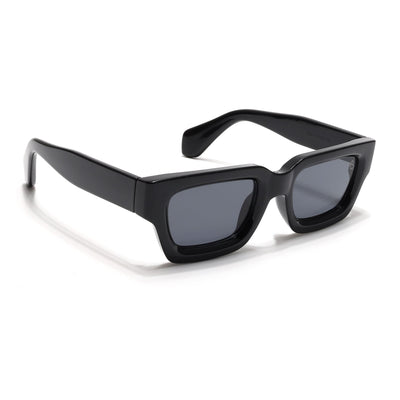 FUNK - Black Rectangle Sunglasses (2387CL966)
