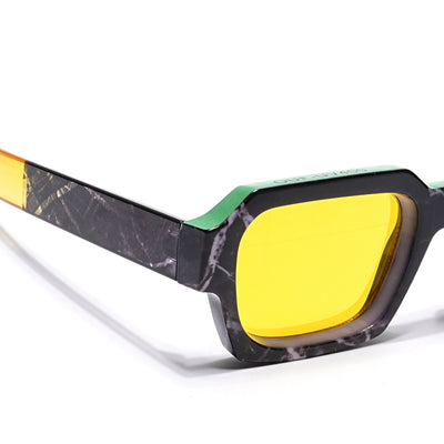 ONYX - Yellow & Black Square Sunglasses I 2434CL891