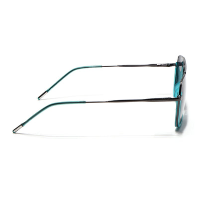 Eyejack Aura Sea Green & Grey Wayfarer Polarized Sunglasses for Men & Women (2508PCL1533)