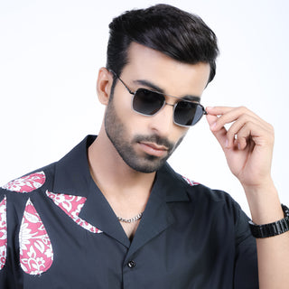 Eyejack Aura Transparent & Grey Wayfarer Polarized Sunglasses for Men & Women (2508PCL1535)