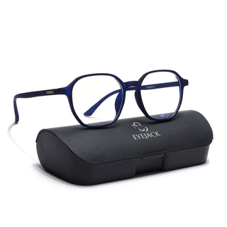 Eyejack NEO Navy Blue Wayfarer Eyeglasses for Men & Women (2511CL1158-C3)