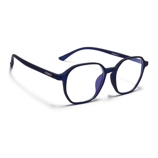 Eyejack NEO Navy Blue Wayfarer Eyeglasses for Men & Women (2511CL1158-C3)