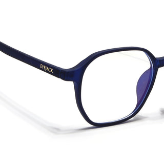 Eyejack NEO Navy Blue Wayfarer Eyeglasses for Men & Women (2511CL1158-C3)