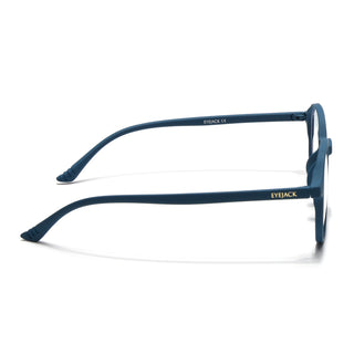 Eyejack NEO Blue Wayfarer Eyeglasses for Men & Women (2511CL1159-C4)