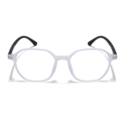 Eyejack NEO Transparent Wayfarer Eyeglasses for Men & Women (2511CL1161-C6)