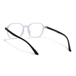 Eyejack NEO Transparent Wayfarer Eyeglasses for Men & Women (2511CL1161-C6)