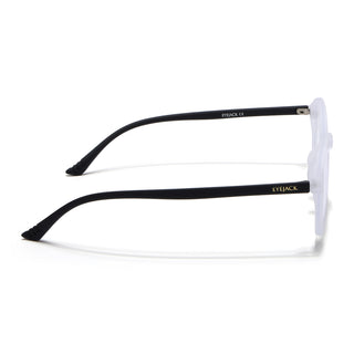 Eyejack NEO Transparent Wayfarer Eyeglasses for Men & Women (2511CL1161-C6)