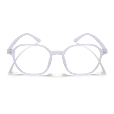 Eyejack NEO Transparent Wayfarer Eyeglasses for Men & Women (2511CL1162-C7)