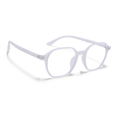 Eyejack NEO Transparent Wayfarer Eyeglasses for Men & Women (2511CL1162-C7)