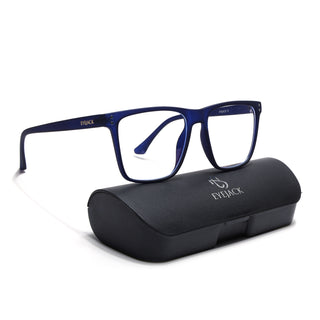 Eyejack NEO Navy Blue Wayfarer Eyeglasses for Men & Women (28023CL1165-C3)