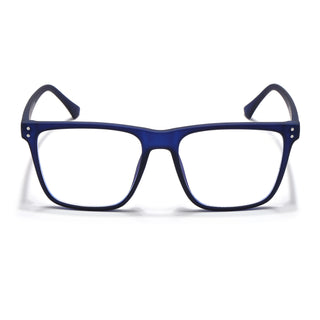 Eyejack NEO Navy Blue Wayfarer Eyeglasses for Men & Women (28023CL1165-C3)