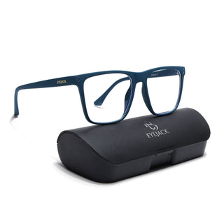 Eyejack NEO Blue Wayfarer Eyeglasses for Men & Women (28023CL1166-C4)