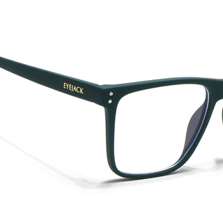 Eyejack NEO Green Wayfarer Eyeglasses for Men & Women (28023CL1167-C5)