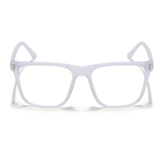 Eyejack NEO Transparent Wayfarer Eyeglasses for Men & Women (28023CL1169-C7)