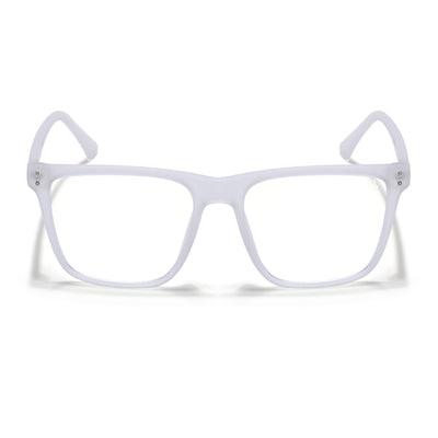 Eyejack NEO Transparent Wayfarer Eyeglasses for Men & Women (28023CL1169-C7)