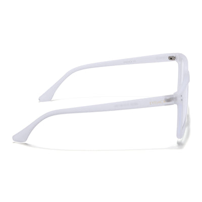 Eyejack NEO Transparent Wayfarer Eyeglasses for Men & Women (28023CL1169-C7)