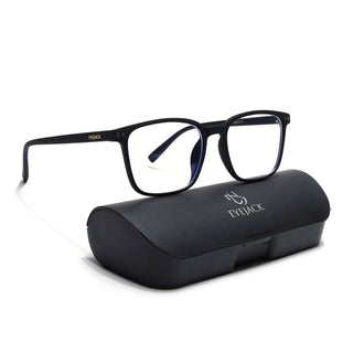 Eyejack NEO Black Wayfarer Eyeglasses for Men & Women (28049CL1170-C1)