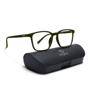 Eyejack NEO Olive Wayfarer Eyeglasses for Men & Women (28049CL1171-C2)