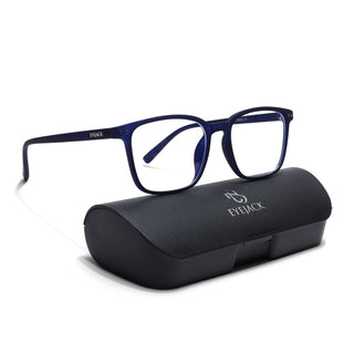 Eyejack NEO Navy Blue Wayfarer Eyeglasses for Men & Women (28049CL1172-C3)