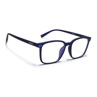 Eyejack NEO Navy Blue Wayfarer Eyeglasses for Men & Women (28049CL1172-C3)