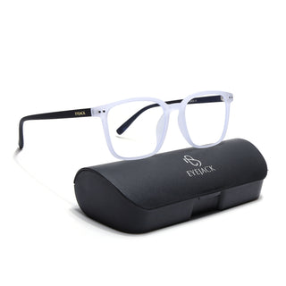 Eyejack NEO Transparent Wayfarer Eyeglasses for Men & Women (28049CL1175-C6)