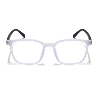 Eyejack NEO Transparent Wayfarer Eyeglasses for Men & Women (28049CL1175-C6)