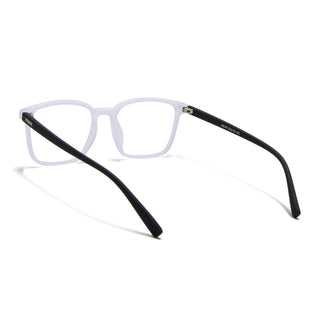 Eyejack NEO Transparent Wayfarer Eyeglasses for Men & Women (28049CL1175-C6)