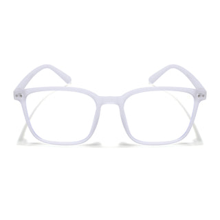 Eyejack NEO Transparent Wayfarer Eyeglasses for Men & Women (28049CL1176-C7)