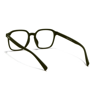 Eyejack NEO Olive Square Eyeglasses for Men & Women (28068CL1178-C2)