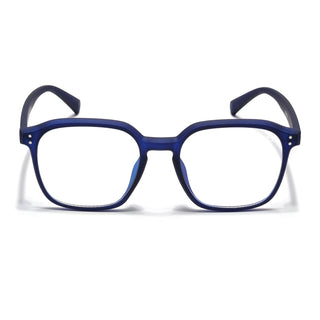 Eyejack NEO Navy Blue Square Eyeglasses for Men & Women (28068CL1179-C3)