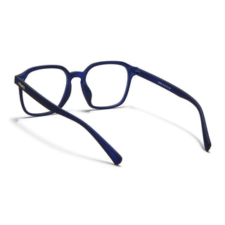 Eyejack NEO Navy Blue Square Eyeglasses for Men & Women (28068CL1179-C3)