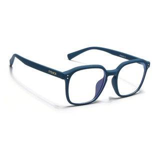 Eyejack NEO Blue Square Eyeglasses for Men & Women (28068CL1180-C4)