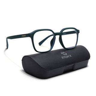 Eyejack NEO Green Square Eyeglasses for Men & Women (28068CL1181-C5)