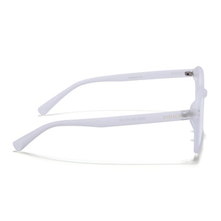 Eyejack NEO Transparent Square Eyeglasses for Men & Women (28068CL1183-C7)